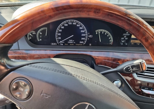 Mercedes-Benz Klasa S cena 69500 przebieg: 124321, rok produkcji 2007 z Świdnica małe 172